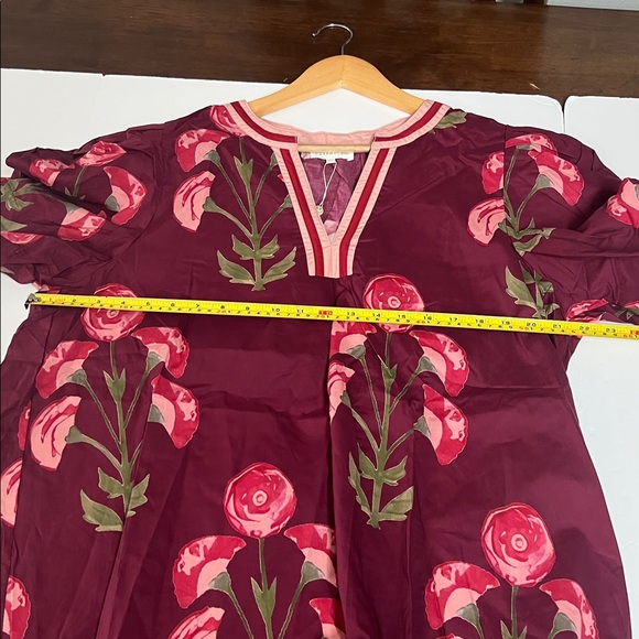 NWT Entro Floral Blouse Top Shirt XL - Picture 11 of 14